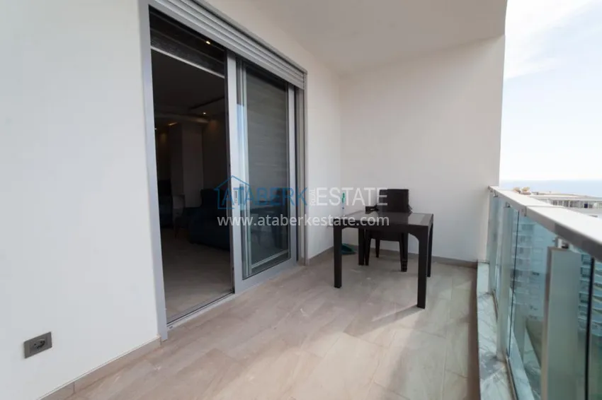 Purchase  Studio apartment in Mahmutlar for seasonal rent on the first line of B82 6 