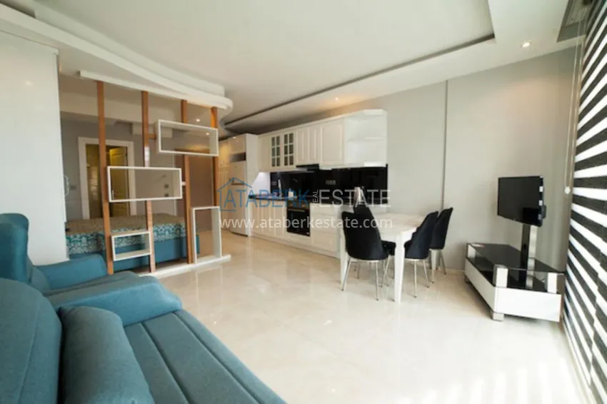 Purchase For seasonal rent studio apartment on the beachfront in Mahmutlar, Alanya B49 4