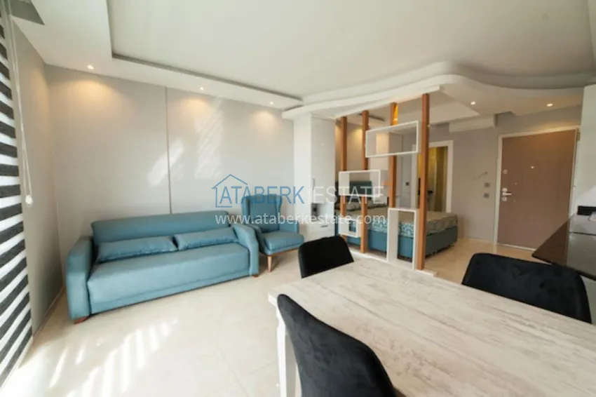 Purchase For seasonal rent studio apartment on the beachfront in Mahmutlar, Alanya B49 5