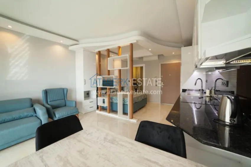Purchase For seasonal rent studio apartment on the beachfront in Mahmutlar, Alanya B49 6