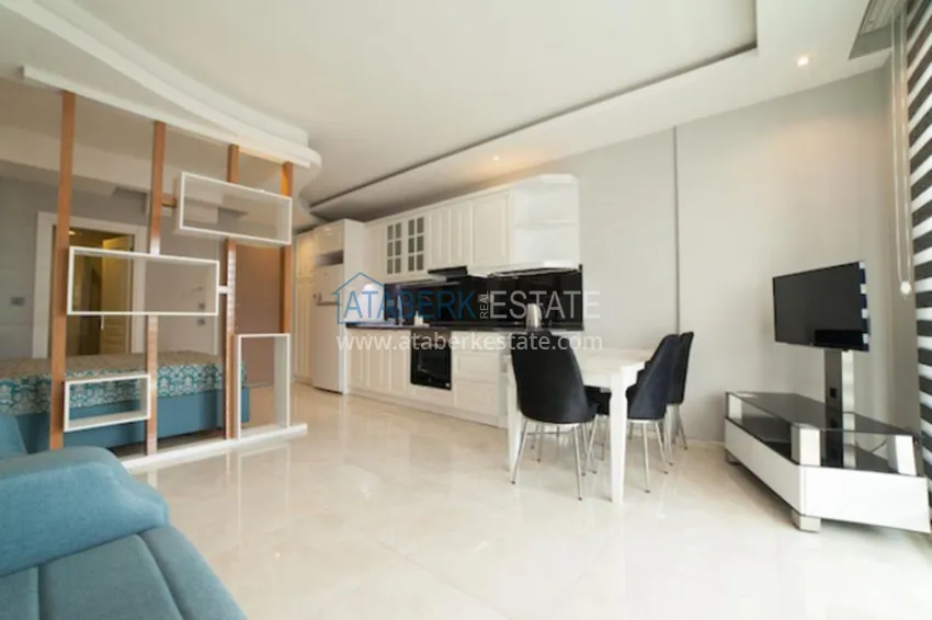 Purchase For seasonal rent studio apartment on the beachfront in Mahmutlar, Alanya B49 9