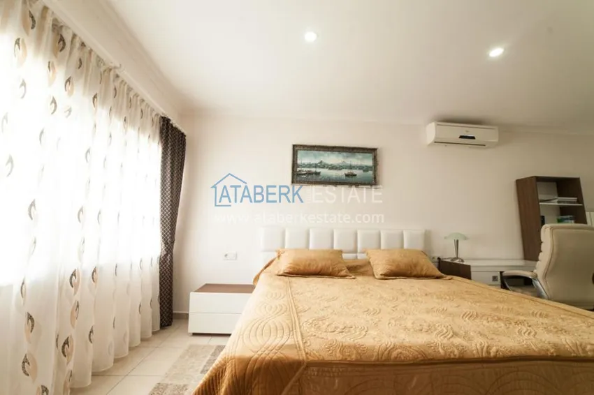 Purchase  Furnished duplex on the first coastline in Kestel 10 