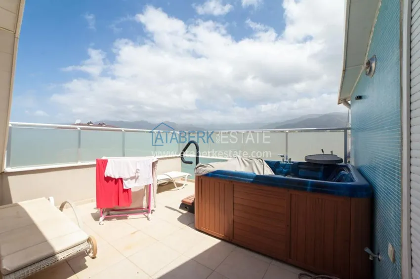 Purchase  Furnished duplex on the first coastline in Kestel 12 