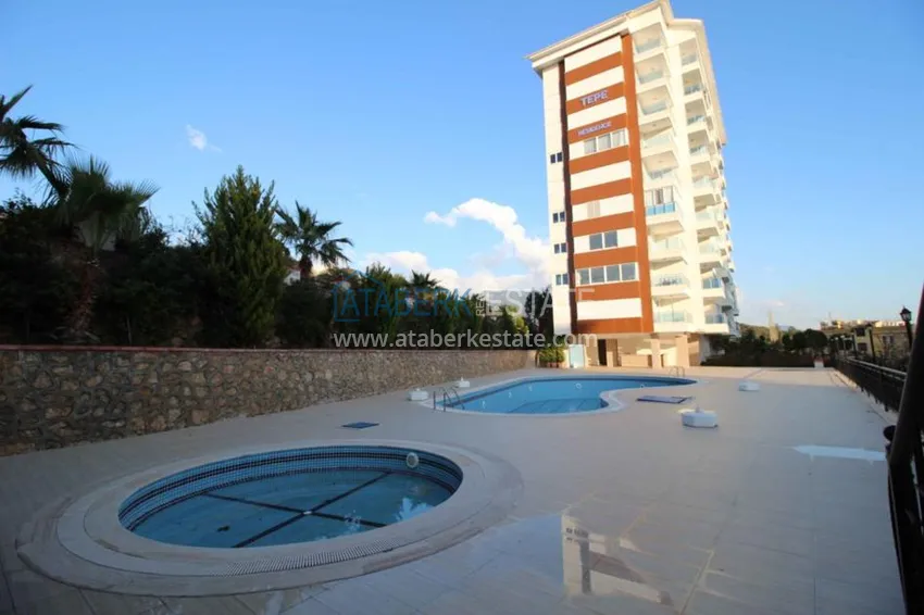 Апартаменты планировки 1+1 в современном комплексе района Тосмур 10 