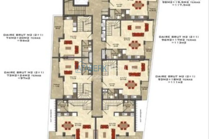 Purchase New residential complex in the center of Alanya at prices from the developer 3 