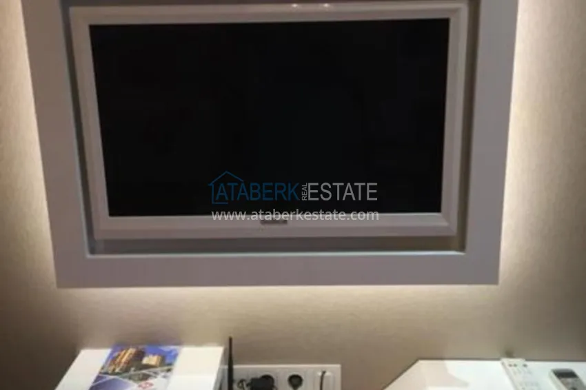 Purchase  Two fully equipped studio apartments in a modern complex in Alanya 7 