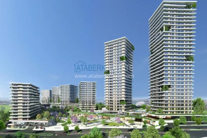 Complex with unusual design in Istanbul 14 