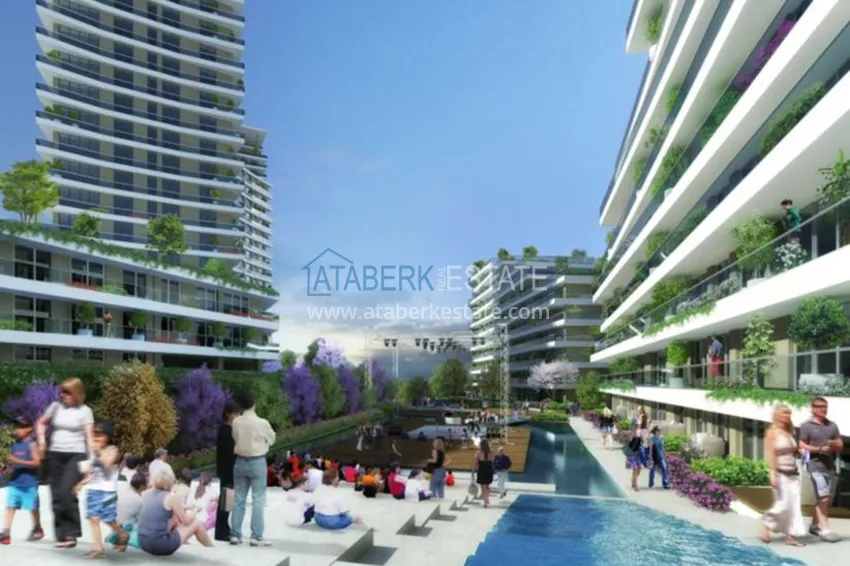 Complex with unusual design in Istanbul 17 