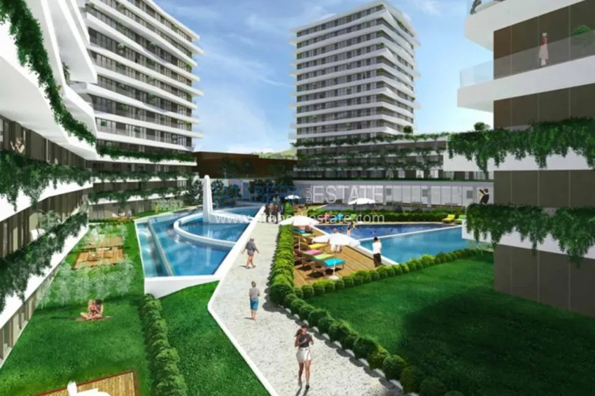 Complex with unusual design in Istanbul 2 