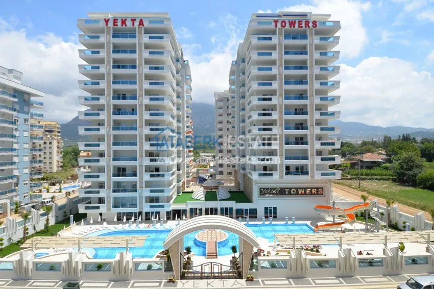 Stylish 2 + 1 apartment in one of the best complexes of Mahmutlar (Yenta Towers) 1 