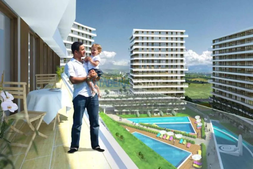 Complex with unusual design in Istanbul 4 