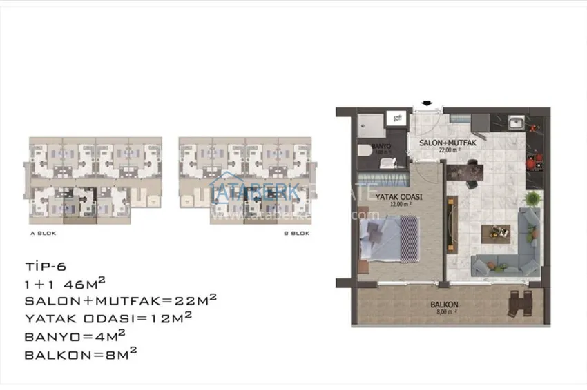 Purchase  New complex under construction in Mahmutlar! 24 