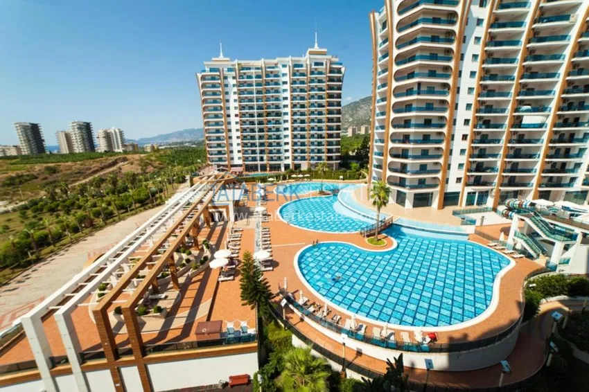 Purchase  Rent a studio apartment in Mahmutlar with furniture in a prestigious hotel complex 5 