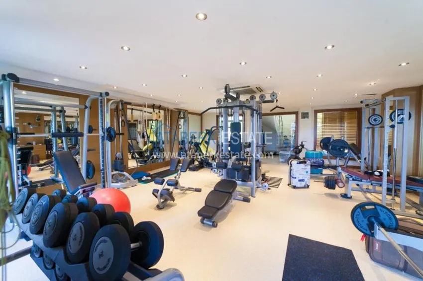 Luxury villa for sale in Alanya  with a private pool on site 13 