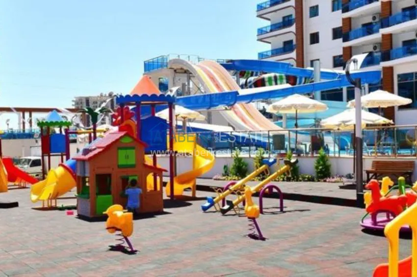 Rent a studio apartment in Mahmutlar with furniture in a prestigious hotel complex 10 