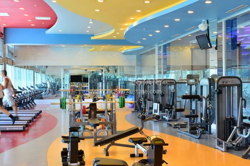 Rent a studio apartment in Mahmutlar with furniture in a prestigious hotel complex 17 