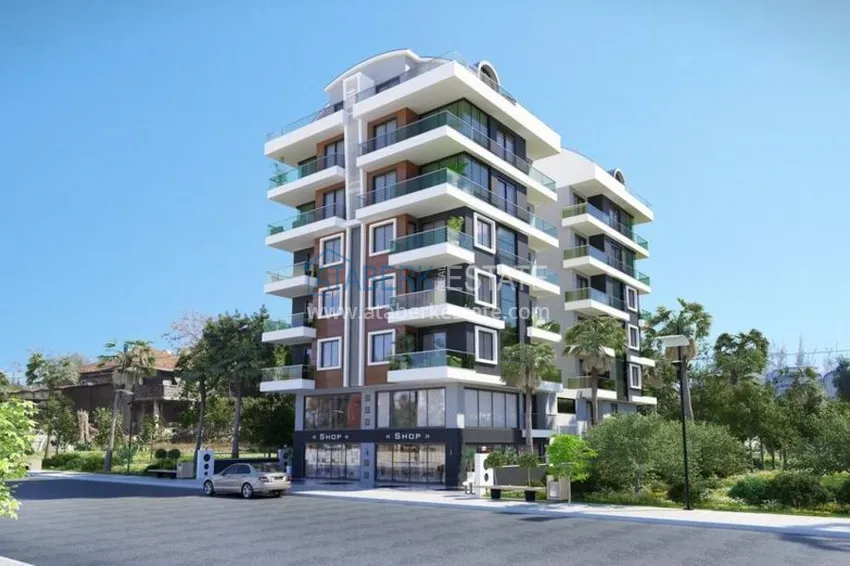 Project of a modern residential complex 1 