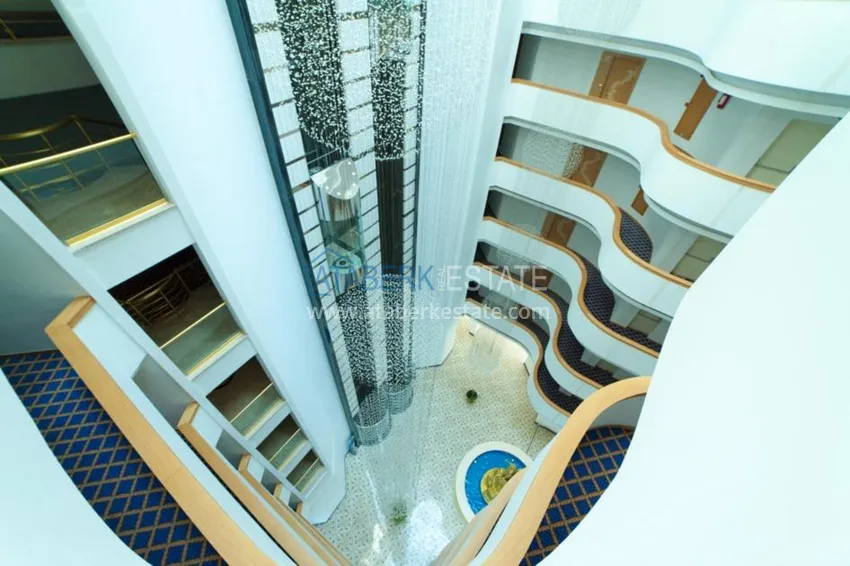 Rent a studio apartment in Mahmutlar with furniture in a prestigious hotel complex 19 