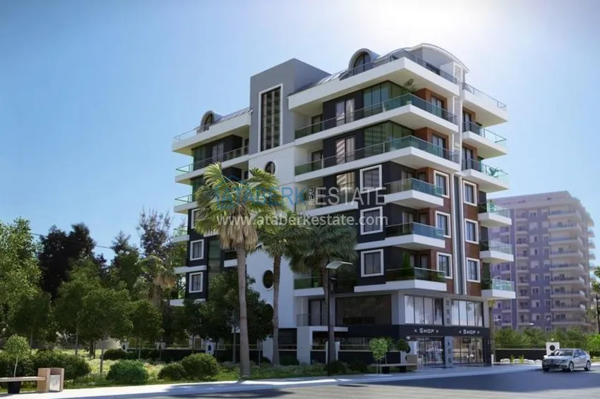 Project of a modern residential complex 2 