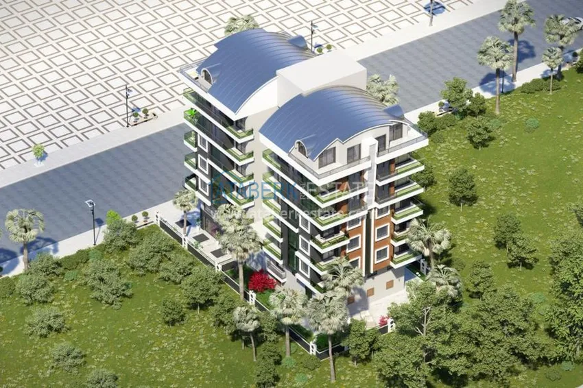 Project of a modern residential complex 3 