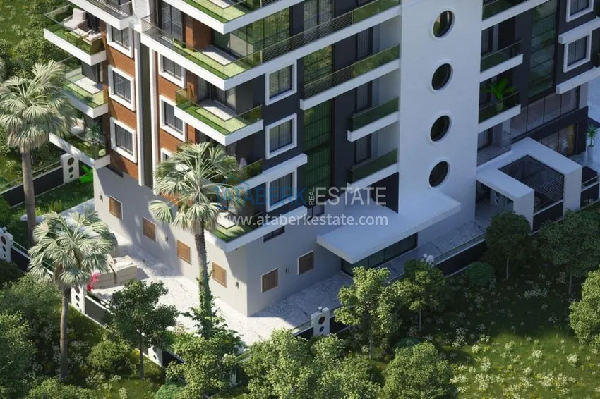 Project of a modern residential complex 9 