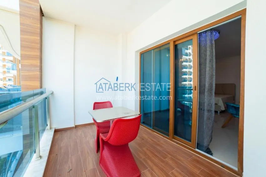 Purchase  Rent a studio apartment in Mahmutlar with furniture in a prestigious hotel complex 6 