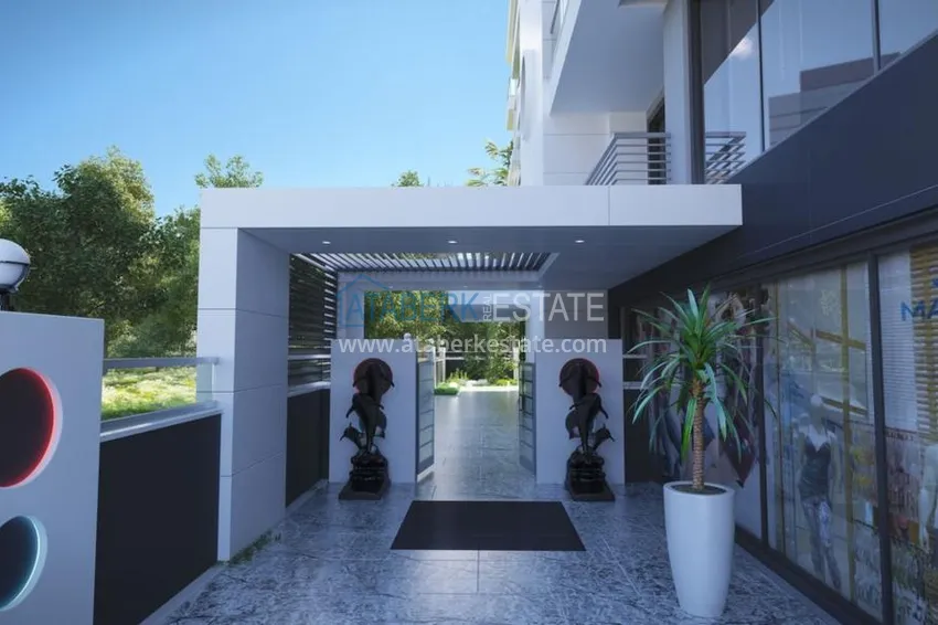 Project of a modern residential complex 11 