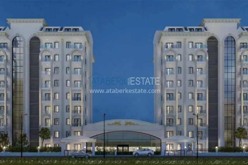 New investment project in a residential complex not far from famous beach 10 