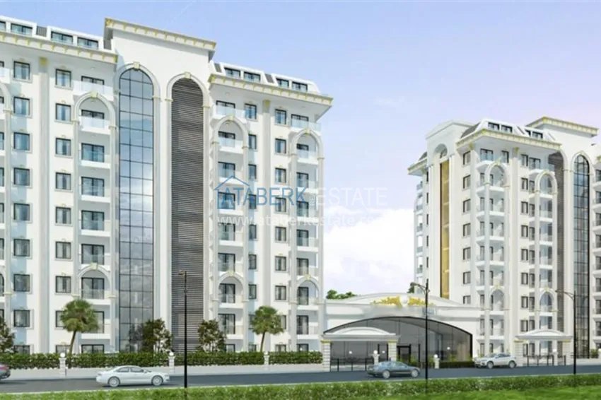 New investment project in a residential complex not far from famous beach 5 