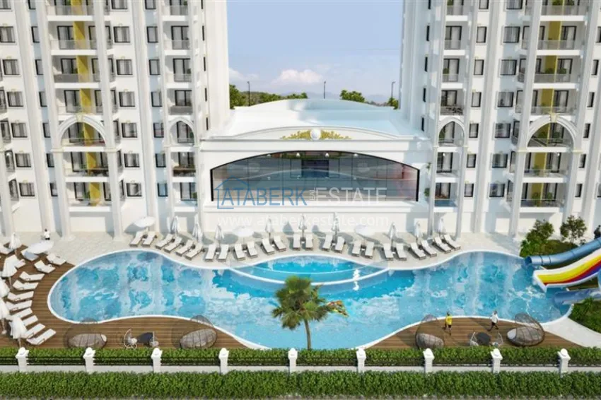 New investment project in a residential complex not far from famous beach 6 