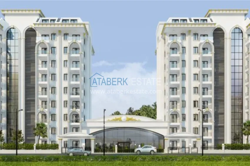 New investment project in a residential complex not far from famous beach 9 