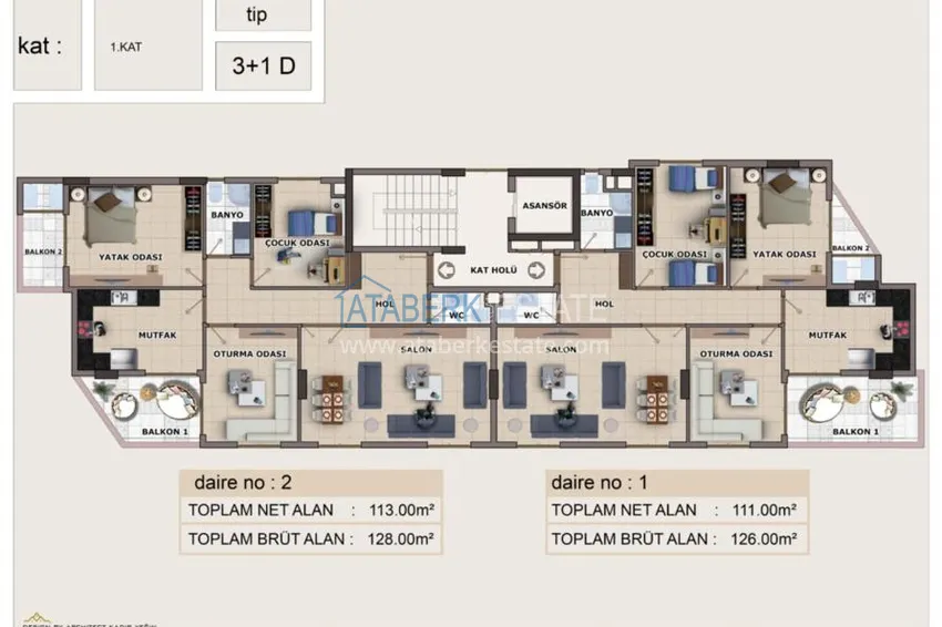 Purchase  The complex is under construction in the heart of the city with the possibility to pay in installments 22 