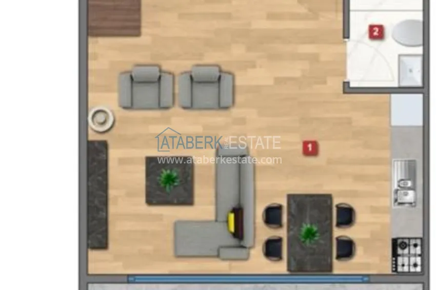 Purchase  New complex with hotel infrastructure by installment payment at low prices 2 