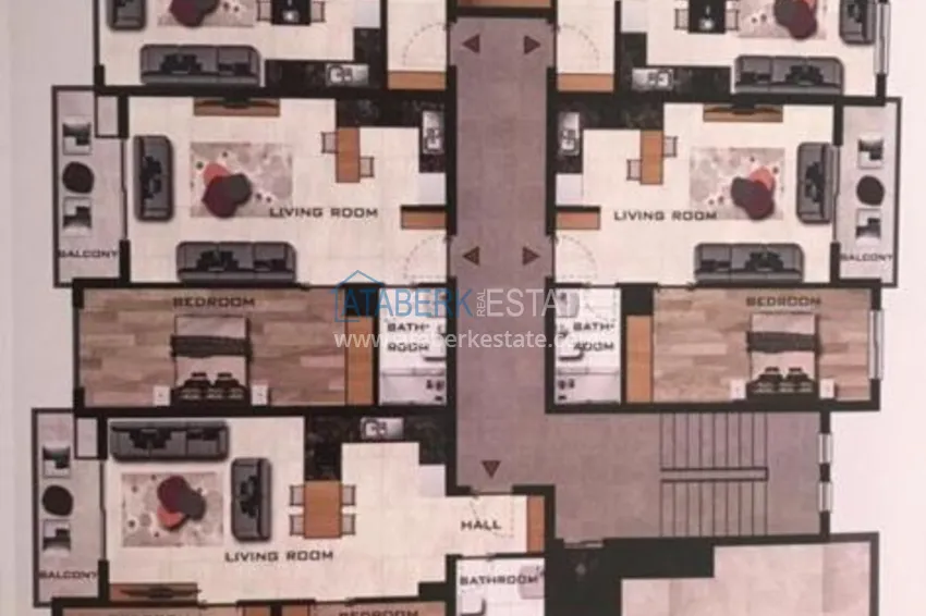 Purchase We present to your attention a new residential complex in the center of Alanya 1 