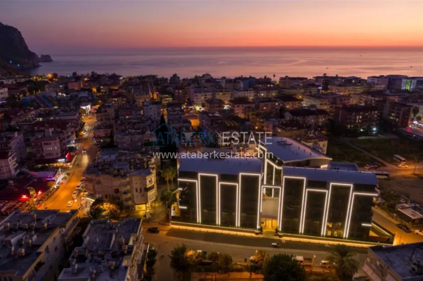 The complex under construction with the possibility of installment payment on the Cleopatra beach 14 