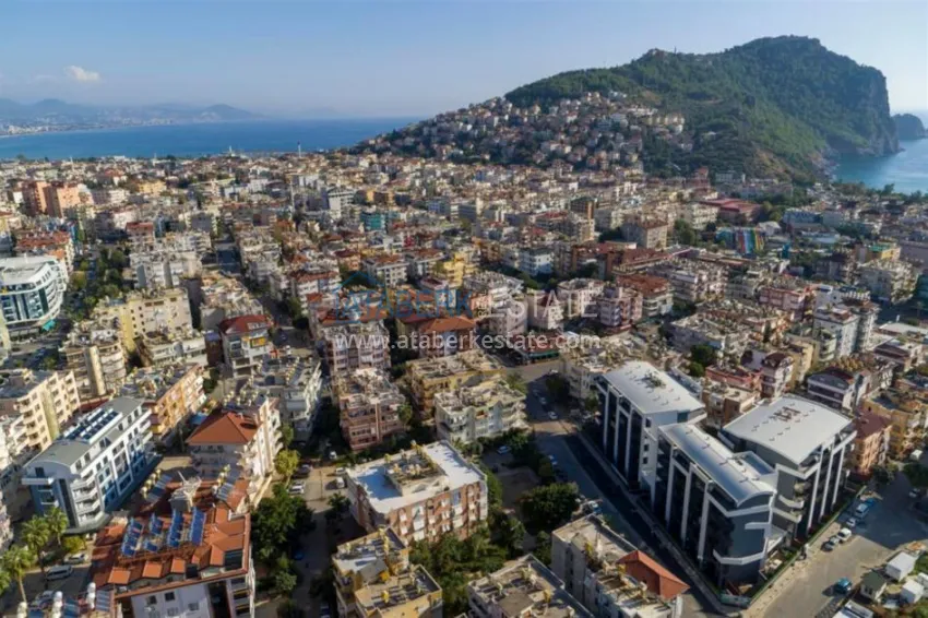 The complex under construction with the possibility of installment payment on the Cleopatra beach 16 