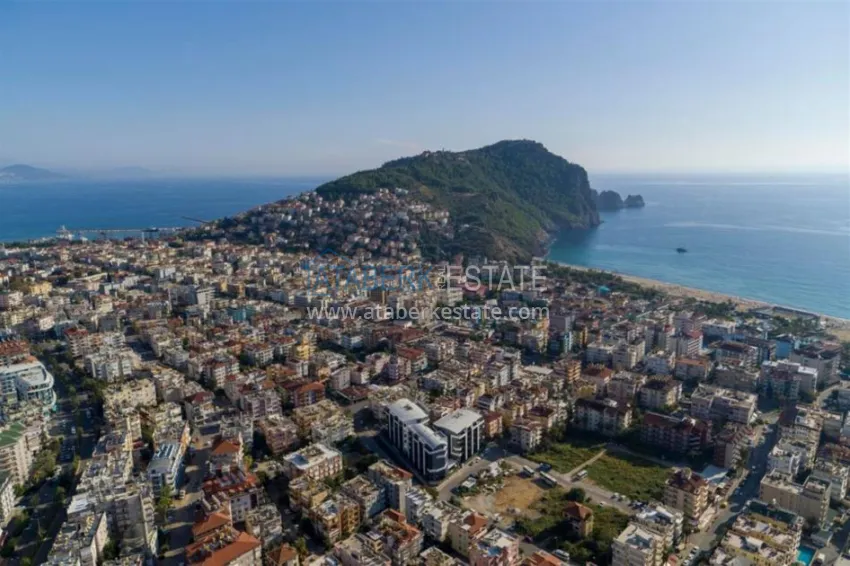 The complex under construction with the possibility of installment payment on the Cleopatra beach 17 