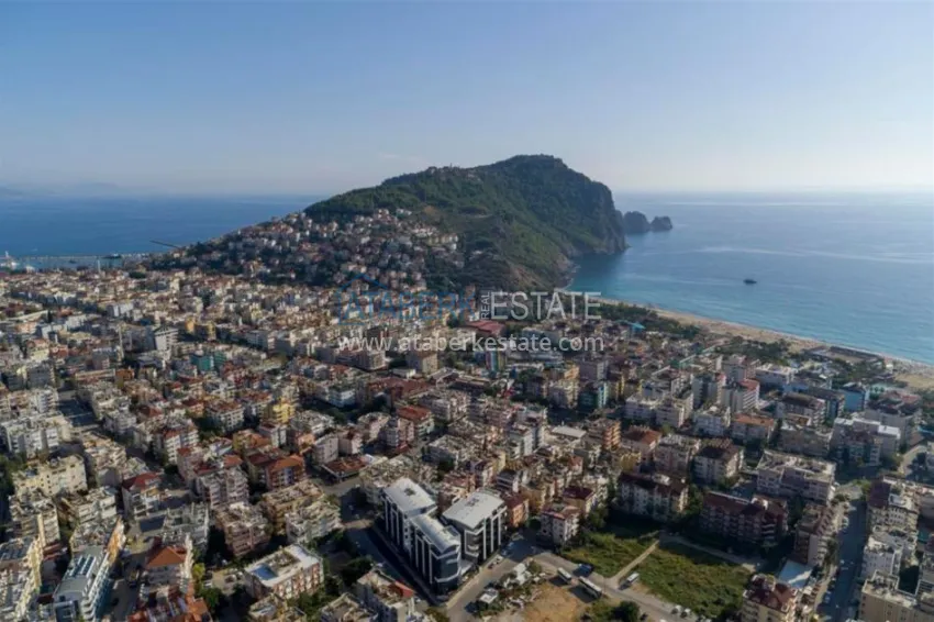 The complex under construction with the possibility of installment payment on the Cleopatra beach 20 