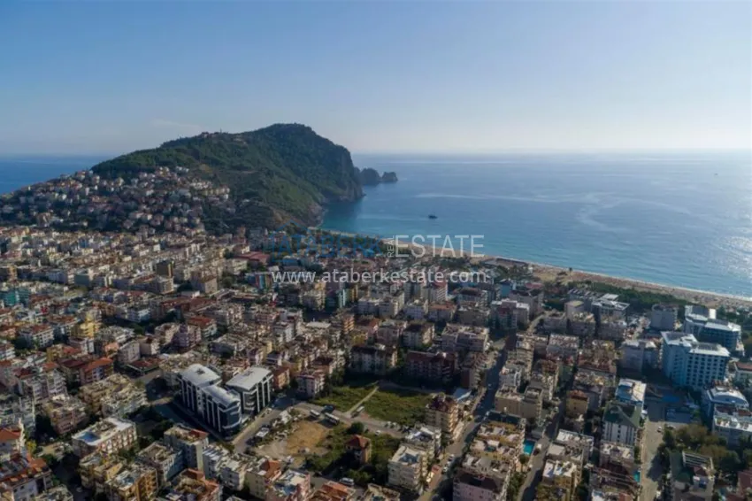 The complex under construction with the possibility of installment payment on the Cleopatra beach 24 