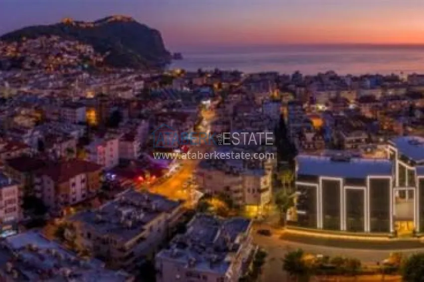 The complex under construction with the possibility of installment payment on the Cleopatra beach 28 