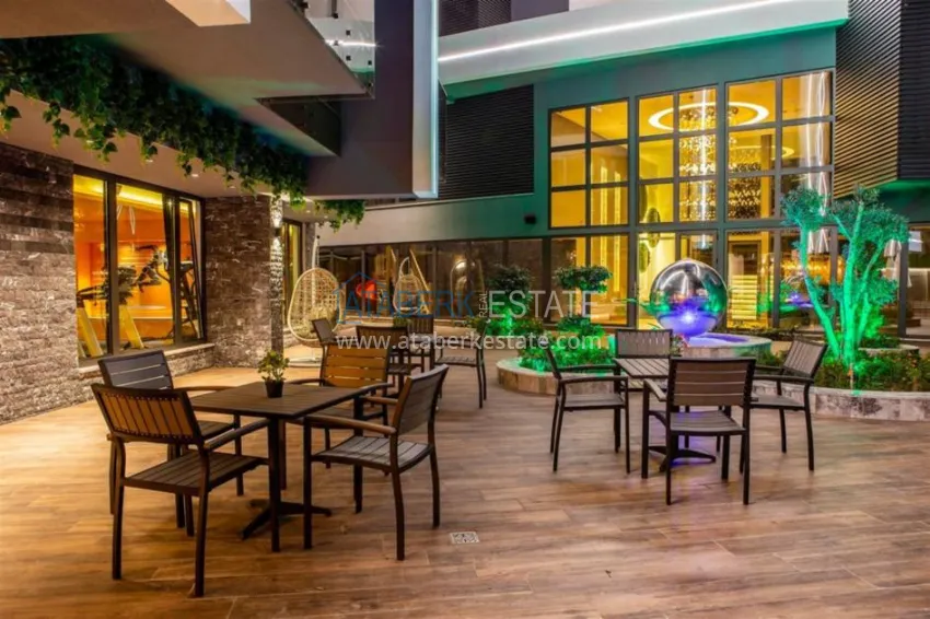 The complex under construction with the possibility of installment payment on the Cleopatra beach 38 