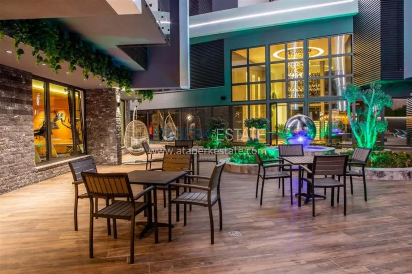 The complex under construction with the possibility of installment payment on the Cleopatra beach 51 