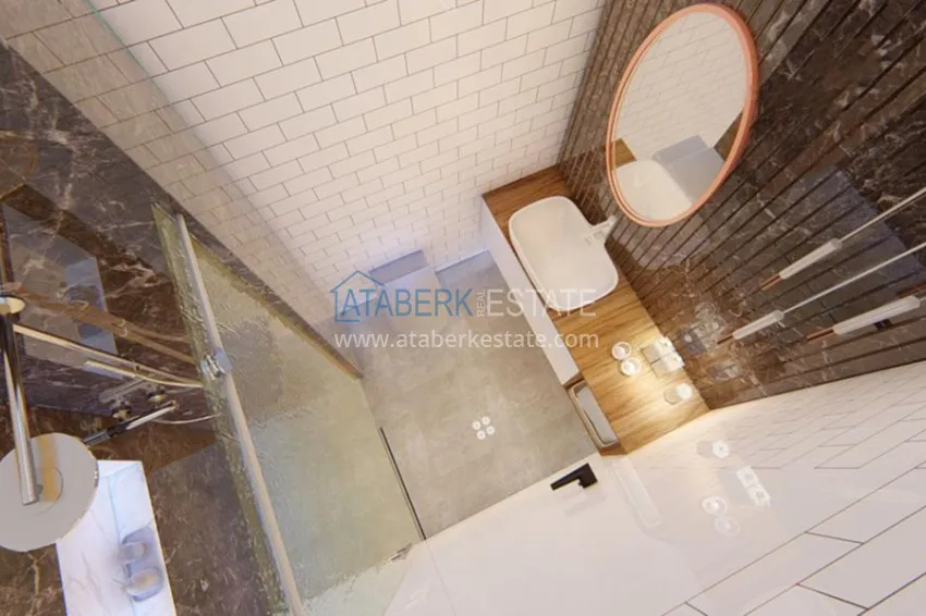 The complex under construction with the possibility of installment payment on the Cleopatra beach 81 