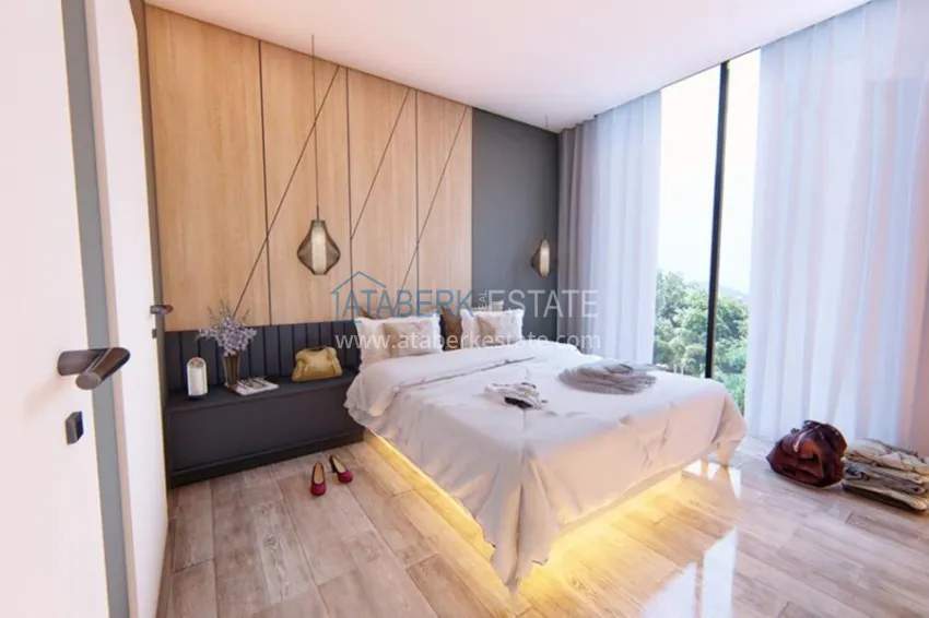 The complex under construction with the possibility of installment payment on the Cleopatra beach 74 