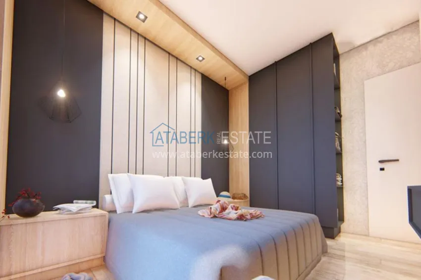 The complex under construction with the possibility of installment payment on the Cleopatra beach 76 