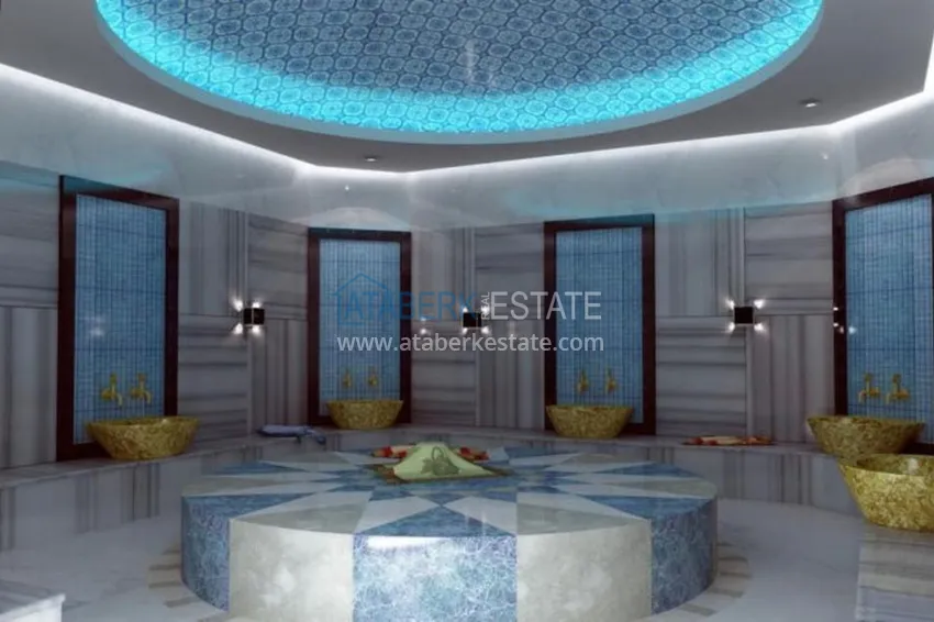 Apartment for rent in Mahmutlar in a complex near the sea B6 12 