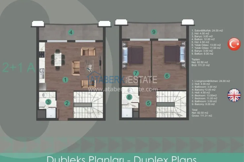 Purchase  Apartments and penthouses in a new complex at prices from the developer 5 