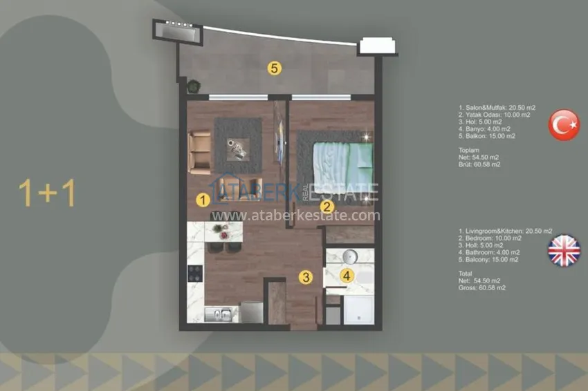 Purchase  Apartments and penthouses in a new complex at prices from the developer 6 