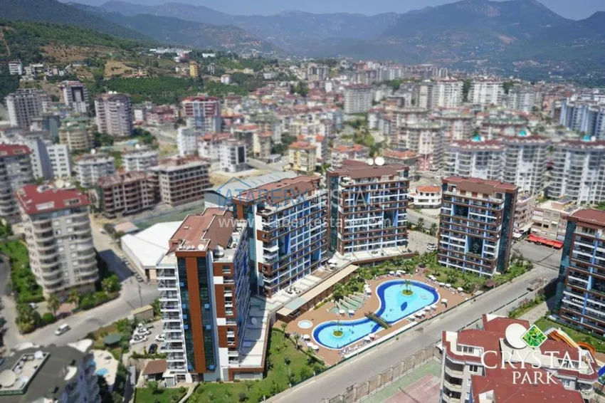 Luxury apartments in the Crystal Park residential complex 16 