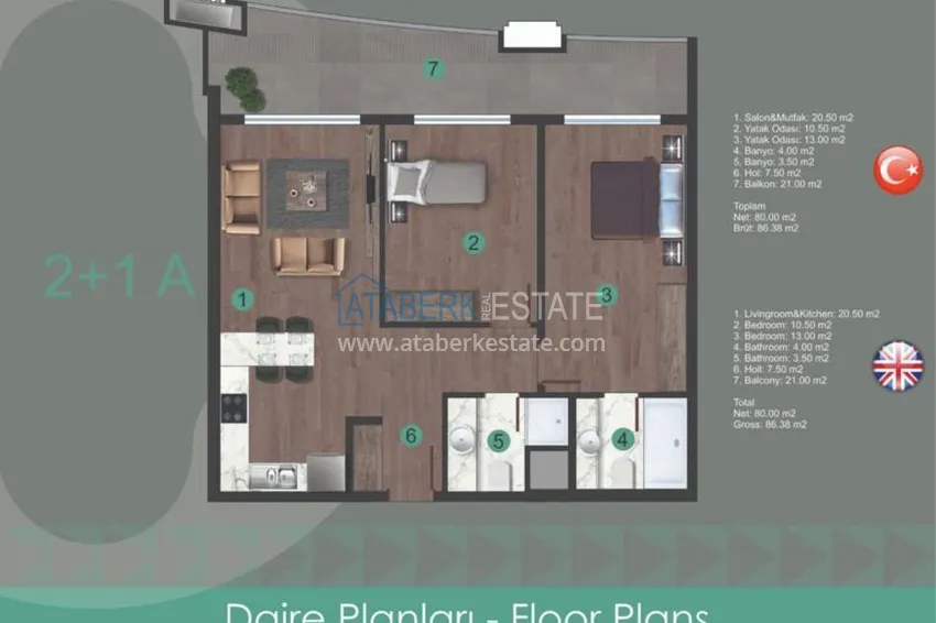 Purchase  Apartments and penthouses in a new complex at prices from the developer 12 